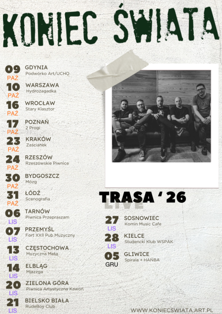 Koniec Świata - Trasa '26